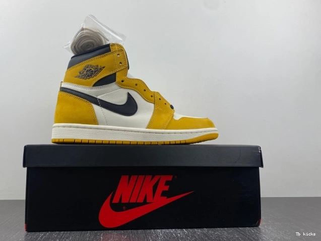 Cheap TBK Yellow High OG Air DZ5485-701 Ochre Jordan 1 0719
